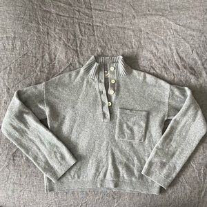 Everlane cropped cashmere sweater